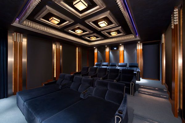 Home Theater Seating - Advanced Integrated Controls