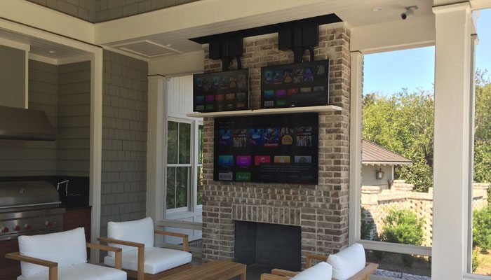 TV Lift for Outdoor Patio