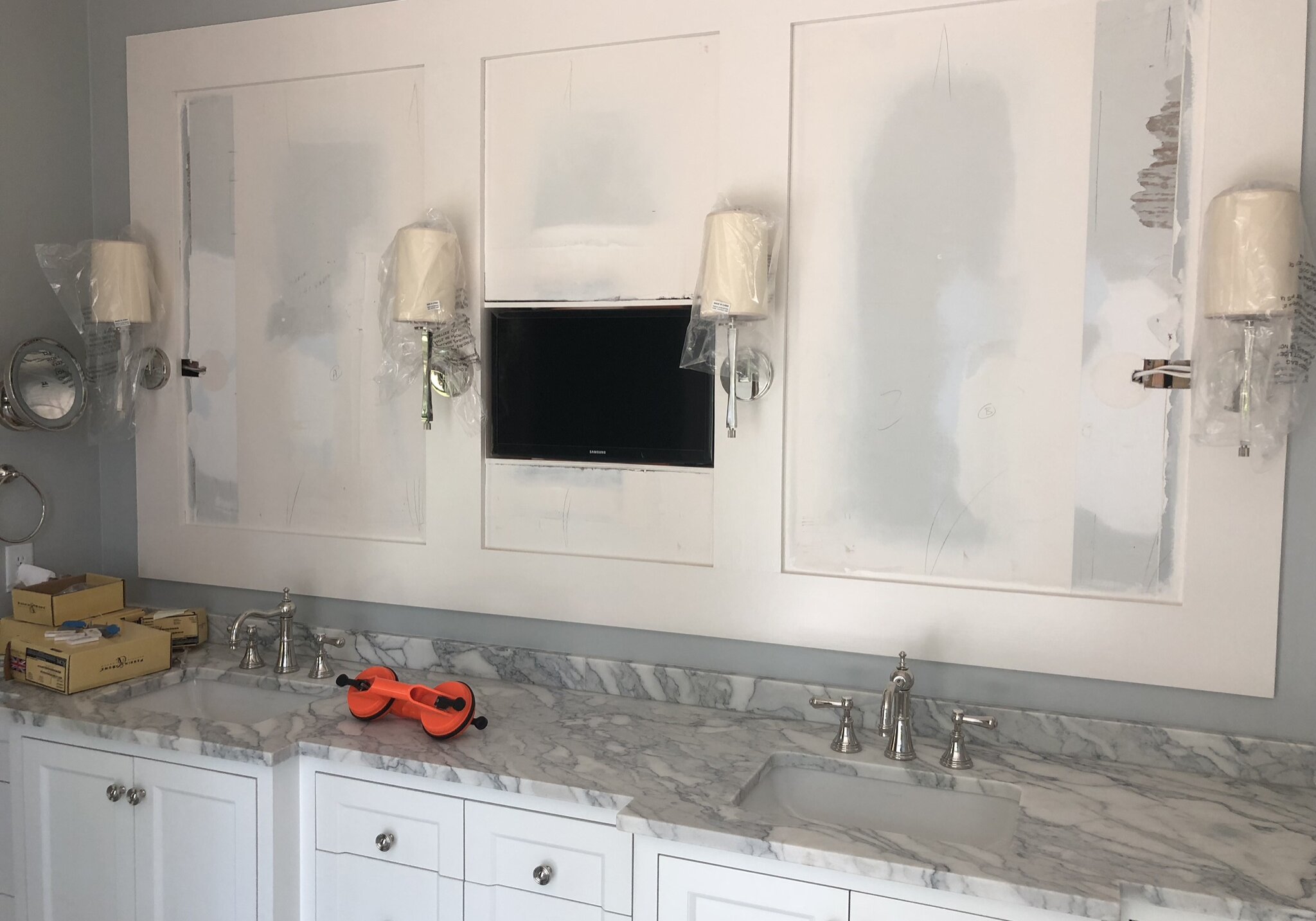 Mirror TV Installation