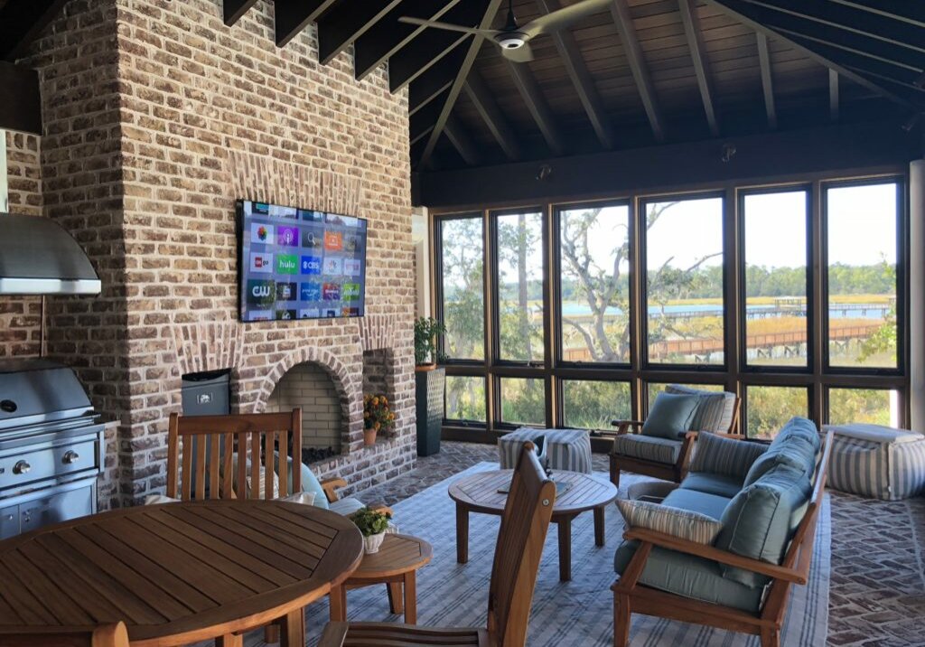 Outdoor Speakers in Hilton Head Home