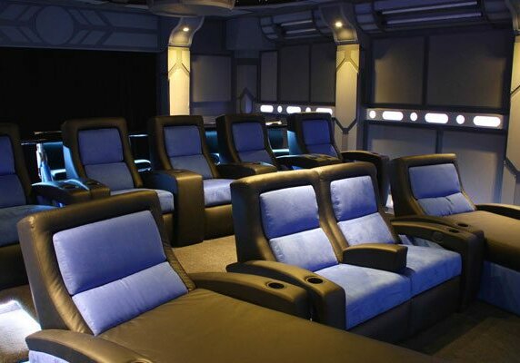 Custom Home Theater Seating with Fortress Seating